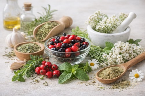 Byliny a přírodní zdroje antioxidantů v rámci přirozeného životního stylu